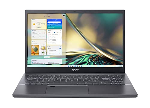 Acer Aspire 5 (A517-53G-78VR) Laptop | 17,3 FHD Display | Intel Core i7-1260P | 16 GB RAM | 1 TB SSD | NVIDIA Geforce RTX 2050 | Windows 11 | QWERTZ Tastatur | grau von Acer