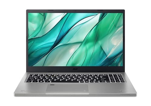 Acer Aspire Vero (AV15-52-52L3) Green Laptop | 15, 6 FHD Display | Intel Core i5-1235U | 16 GB RAM | 512 GB SSD | Intel Iris Xe Graphics | Windows 11 | QWERTZ Tastatur | schwarz von Acer