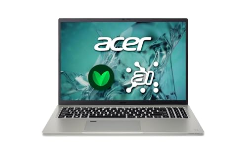 Acer Aspire Vero 16 (AV16-71P-72VJ) 16" WUXGA IPS/Intel® Core™ Ultra 7 Prozessor 255H / 16 GB LPDDR5X RAM / 1.000 GB PCIe Gen4 SSD/Intel® Arc™ 140T GPU/Windows 11 Home/Cobblestone Gray von acer