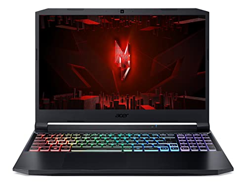 Acer Nitro 5 (AN515-45-R02P) Gaming Laptop | 15, 6 WQHD 165Hz Display | AMD Ryzen 9 5900HX | 16 GB RAM | 1 TB SSD | NVIDIA GeForce RTX 3080 | Windows 11 | QWERTZ Tastatur | schwarzrot von acer