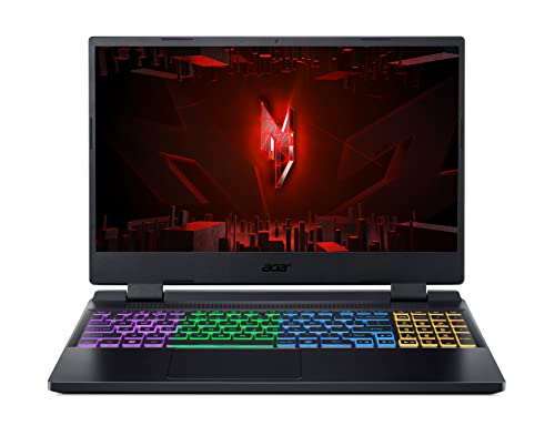 Acer Nitro 5 (AN515-46-R74X) Gaming Laptop | 15,6 WQHD 165Hz Display | AMD Ryzen 7 6800H | 16 GB RAM | 1 TB SSD | NVIDIA GeForce RTX 3060 | Windows 11 | QWERTZ Tastatur | schwarz von Acer