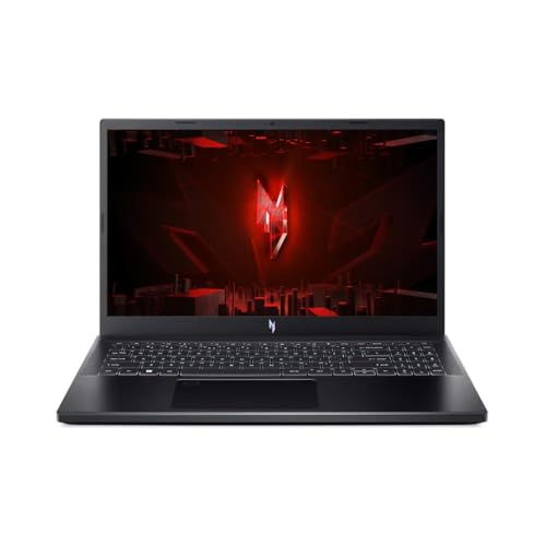 Acer Nitro V 15 ANV15-51, Gaming Laptop, 15.6" Full HD 180 Hz Display, Windows 11, Intel i9, 32GB RAM, 1TB SSD, NVIDIA RTX 4060, QWERTZ Tastatur von acer