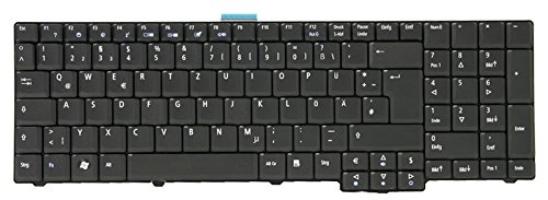 Acer Original Tastatur deutsch (DE) schwarz Extensa 7630EZ Serie von Acer