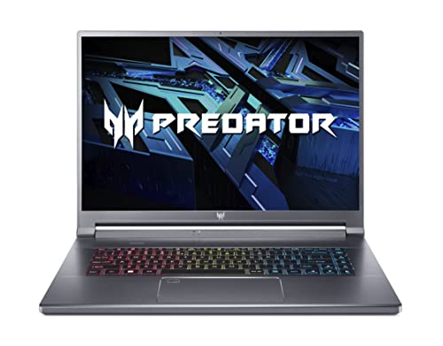 Acer Predator Triton 500SE (PT516-52s-70KX) Gaming Laptop | 16 WQXGA 240Hz Display | Intel Core i7-12700H | 16 GB RAM | 1 TB SSD | NVIDIA Geforce RTX 3080 Ti | Windows 11 | QWERTZ Tastatur | grau von Acer