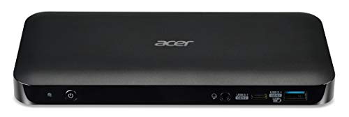 Acer USB Type-C Dock III (2X Displayport, 1x HDMI, Audio, RJ45 Ethernet, 3X USB 3.1, 2X USB Type-C) schwarz von acer