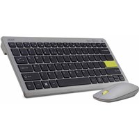 Acer Vero Combo set AAK124 antimikrobielle drahtlose Tastatur und Macaron Maus grau/gelb von Acer