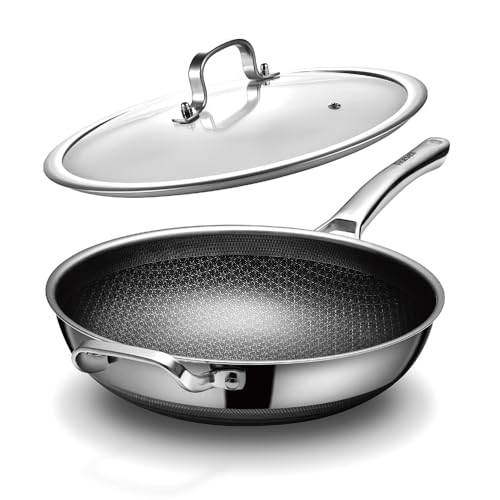 Wokpfanne,30 cm Antihaft edelstahl Wokpfanne induktion, PFOA-freies edelstahl pfanne, wokpfanne induktion mit deckel,Backofenfest Spülmaschinen, geeignet für Induktion, Keramik und Gasherde Wokpfanne,30 cm Antihaft edelstahl Wokpfanne induktion, PFOA-freies edelstahl pfanne, wokpfanne induktion mit deckel,Backofenfest Spülmaschinen, geeignet für Induktion, Keramik und Gasherde von Aceselfㅤㅤㅤㅤㅤ