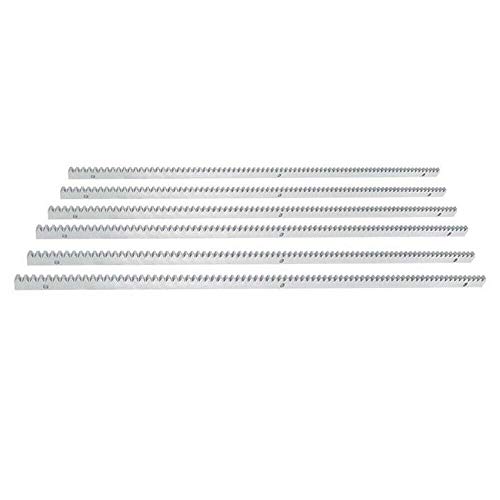 Acesunny 6 * 1m Schiene Zahnstange aus Stahl Torantrieb Zahnstangeb für Torantriebe IP44 (6 * 1m Schiene) von Acesunny