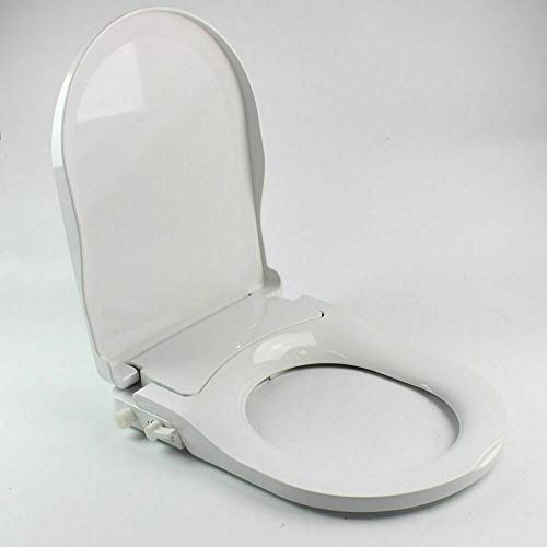 Acesunny Bidet WC Sitz mit Bidet Dusch/WC für Intimpflege Toilettensitz Bidet WC Sitz mit integriertem Bidet Nicht Elektrisch Klodeckel Toilettendeckel Klodeckel Klobrille Absenkautomatik (#C) von Acesunny