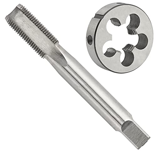Aceteel 5/8-Zoll-28 UN Gewindebohrer-Set, 5/8 x 28 UN Rechtshänder HSS Maschinengewindebohrer und 5/8 x 28 UN Legierung Werkzeug Stahl Rundeisen Aceteel 5/8-Zoll-28 UN Gewindebohrer-Set, 5/8 x 28 UN Rechtshänder HSS Maschinengewindebohrer und 5/8 x 28 UN Legierung Werkzeug Stahl Rundeisen von Aceteel
