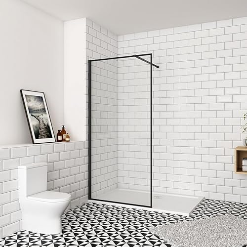 Acezanble 120cm Duschwand Walk In Dusche Duschabtrennung Duschtrennwand ESG 8mm Glas H200cm Acezanble 120cm Duschwand Walk In Dusche Duschabtrennung Duschtrennwand ESG 8mm Glas H200cm von Acezanble