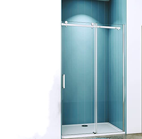 Acezanble 125x195cm Duschtür Nischentür Duschabtrennung Schiebetür 6mm glas Acezanble 125x195cm Duschtür Nischentür Duschabtrennung Schiebetür 6mm glas von Acezanble