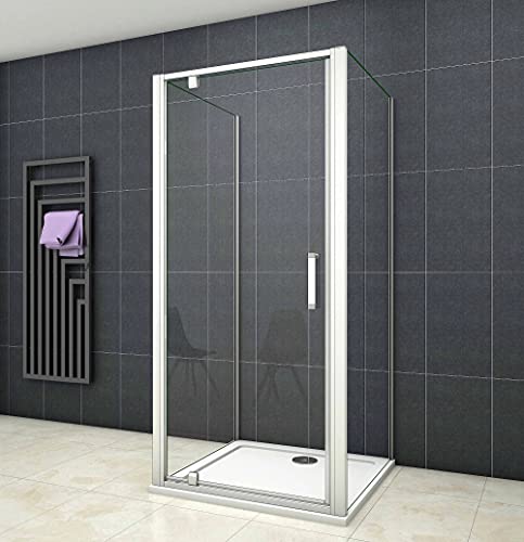 Acezanble Duschabtrennung 80x70x70cm U-Kabine U-FORM Duschkabine Dusche 5mm glas Duschtür H185cm Acezanble Duschabtrennung 80x70x70cm U-Kabine U-FORM Duschkabine Dusche 5mm glas Duschtür H185cm von Acezanble