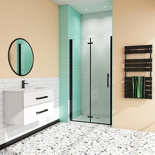 Acezanble Duschtür Nischentür 100cm Duschabtrennung 6mm Glas Dusche H195cm von Acezanble