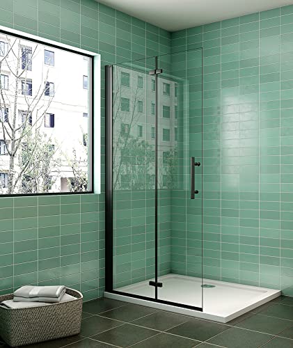 Acezanble Walk-in Dusche 105cm Duschabtrennung Duschtür,Höhe195cm,6mm NANO ESG Sicherheitsglas Acezanble Walk-in Dusche 105cm Duschabtrennung Duschtür,Höhe195cm,6mm NANO ESG Sicherheitsglas von Acezanble