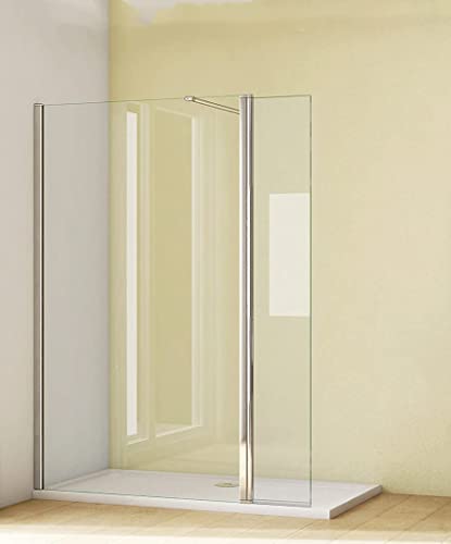 Acezanble Walk in Dusche 120x200cm Duschabtrennung Seitenwand Duschwand mit Flipper Panel Acezanble Walk in Dusche 120x200cm Duschabtrennung Seitenwand Duschwand mit Flipper Panel von Acezanble