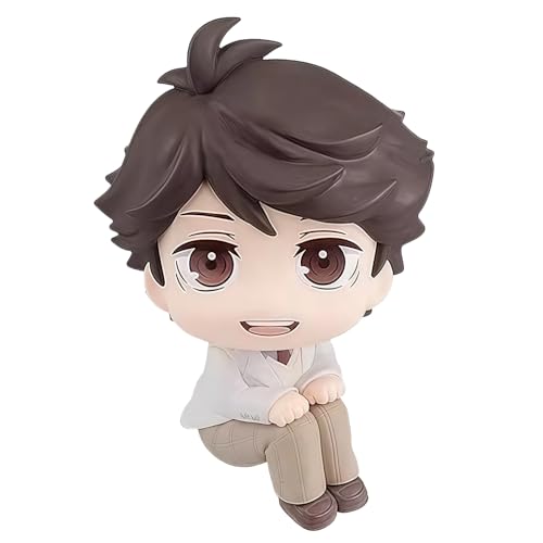 Acfigure Hinata Shoyo/Oikawa Tooru/Kageyama Tobio Figur, 10 cm, Anime-Figuren, Statue, Sitzhaltung, niedliche Version für Desktop-Display und Geburtstagsgeschenk (oikawa tooru) von Acfigure