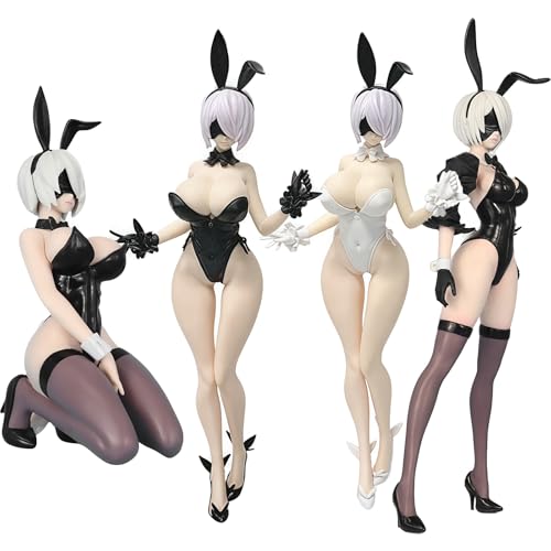 Acfigure NieR 2B Figur Statue Nr. 2 Typ B/2Bautomata/2Byorha 4 Arten von Kaninchen-Mädchen-Figuren Ornament Modell Anime Spielfigur 15/23/27 cm PVC für Zuhause Sammlerstück und tägliche Präsentation Acfigure NieR 2B Figur Statue Nr. 2 Typ B/2Bautomata/2Byorha 4 Arten von Kaninchen-Mädchen-Figuren Ornament Modell Anime Spielfigur 15/23/27 cm PVC für Zuhause Sammlerstück und tägliche Präsentation von Acfigure