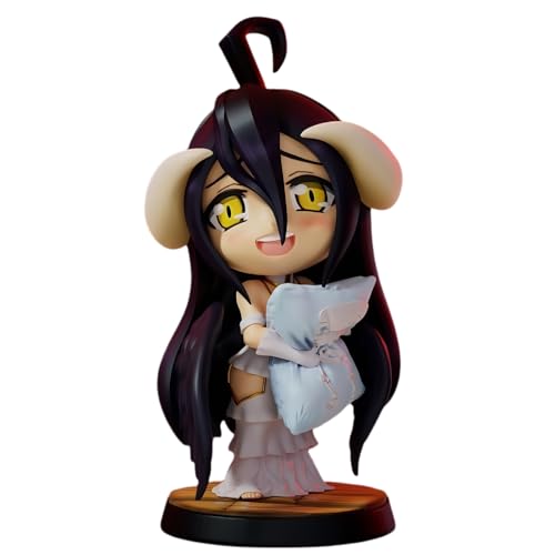 Anime Albedo Figur PVC-Figuren 12 cm Statue Mini-Modell Stehposition Wurfkissen Figur Heimdekoration von Acfigure