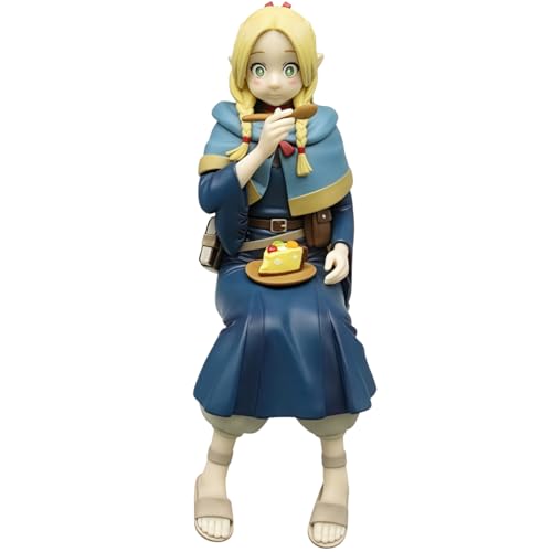Delicious Dungeon Anime-Figur Marcille Donato Laios Touden Figuren PVC 13/15 cm Statue Modell Sitzposition Genießen Sie leckeres Essen, Heimdekoration, Sammlerstück, Geschenk (13 cm) von Acfigure
