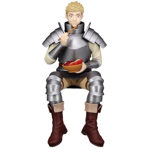 Delicious Dungeon Anime-Figur Marcille Donato Laios Touden Figuren PVC 13/15 cm Statue Modell Sitzposition Genießen Sie leckeres Essen, Heimdekoration, Sammlerstück, Geschenk (15 cm) von Acfigure
