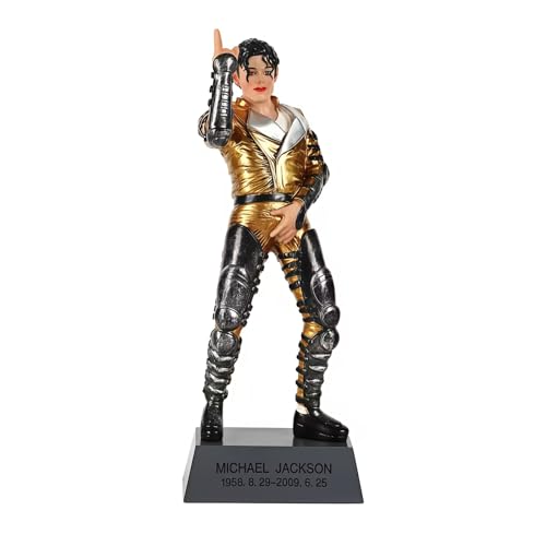 Michael MJ Figur Jackson Stehposition Figuren PVC 22,3 cm Dekor Statue Modell Sammlerstück Souvenir Geschenk für Fans (B) von Acfigure