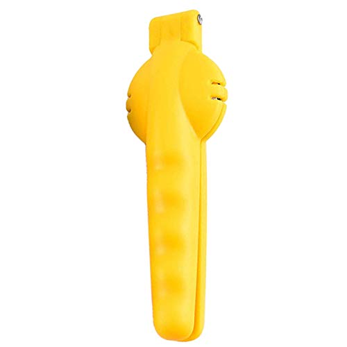 Acfthepiey Tragbarer Kastanienschneider Dosenöffner Walnuss Dosenöffner Multifunktionaler Nussknacker Kunststoff Edelstahl Design (Gelb) von Acfthepiey