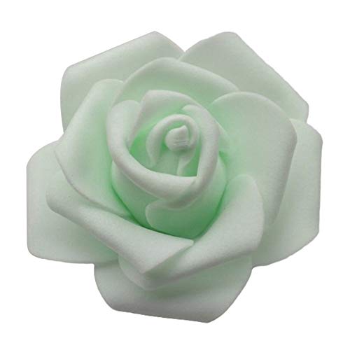 AchidistviQ Künstliche Rosenköpfe, 3D-Schaumrosen ohne Stiel, für selbstgemachte Hochzeitssträuße, Heimdekoration, Grün, 25 Stück AchidistviQ Künstliche Rosenköpfe, 3D-Schaumrosen ohne Stiel, für selbstgemachte Hochzeitssträuße, Heimdekoration, Grün, 25 Stück von AchidistviQ