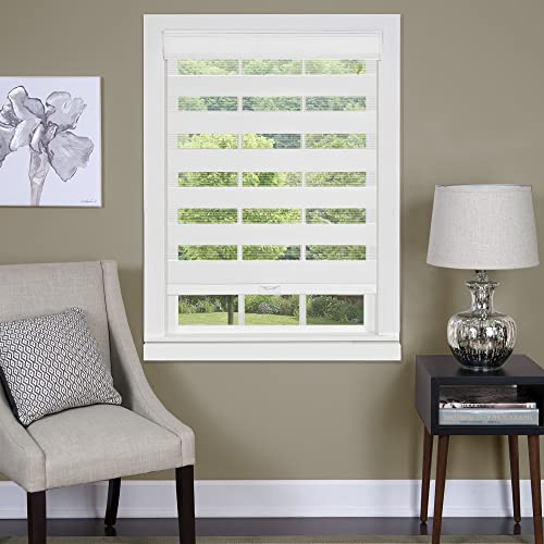 Achim Home Furnishings Cordless Celestial Sheer Double Layered Shade, 29 by 72", White Achim Home Furnishings Cordless Celestial Sheer Double Layered Shade, 29 by 72", White von Achim Home Furnishings