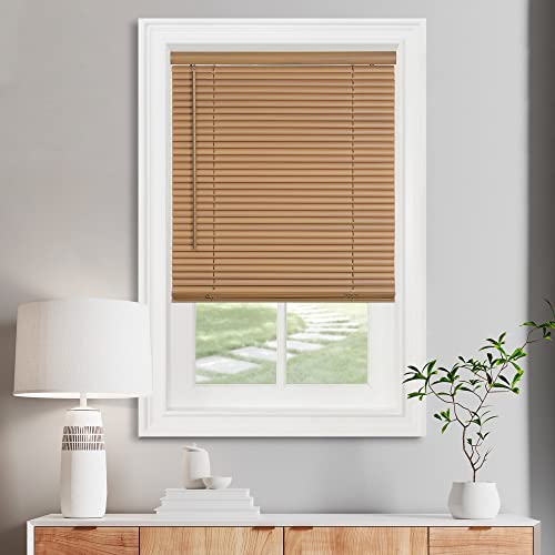 ACHIM Home Furnishings Fensterrollos, Vinyl, Holzton, 30" W x 64" H von ACHIM