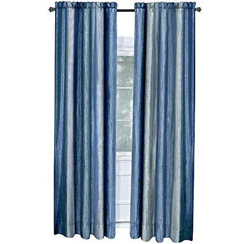 ACHIM Home Decor Ombre-Vorhang, lichtfilternd, halbdurchsichtig, 213 cm lang, 127 cm breit, blau-lichtfilternde, weiche Polyester-Vorhänge für Schlafzimmer, Wohnzimmer und Esszimmer ACHIM Home Decor Ombre-Vorhang, lichtfilternd, halbdurchsichtig, 213 cm lang, 127 cm breit, blau-lichtfilternde, weiche Polyester-Vorhänge für Schlafzimmer, Wohnzimmer und Esszimmer von ACHIM