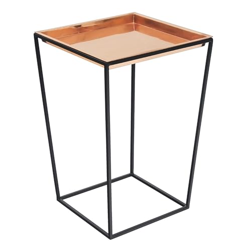 Hoher Arne-Ständer mit Kupfertablett von Achla Designs