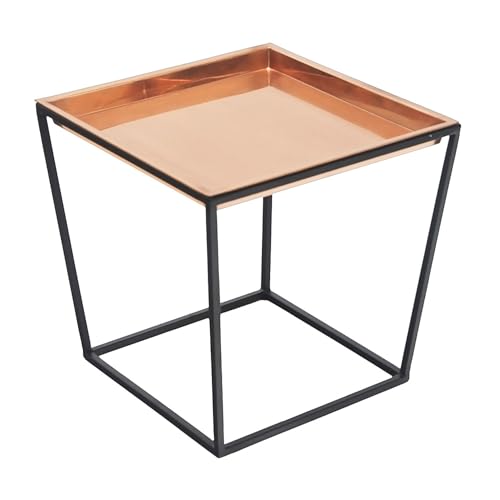 Kurzer Arne-Ständer mit Kupfertablett von Achla Designs