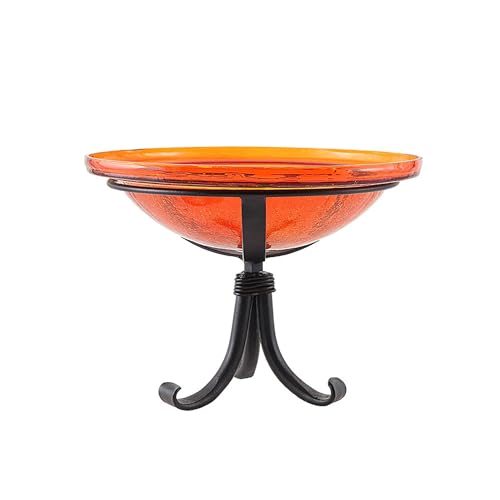 Mandarinen-Vogeltränke mit Dreibein, 30,5 cm von Achla Designs