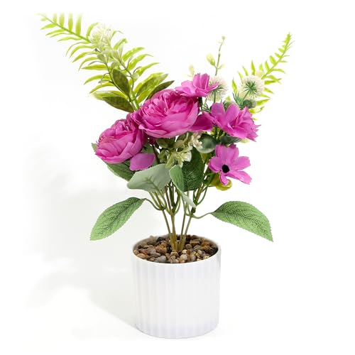 Acihety Kunstblumen Künstliche Pfingstrosen im Topf – 26 cm Hoch – Realistische Kunstblumen wie echt – Frühling Deko Kunstpflanze für Balkon, Garten oder Wohnzimmer – 3 Blüten Acihety Kunstblumen Künstliche Pfingstrosen im Topf – 26 cm Hoch – Realistische Kunstblumen wie echt – Frühling Deko Kunstpflanze für Balkon, Garten oder Wohnzimmer – 3 Blüten von Acihety