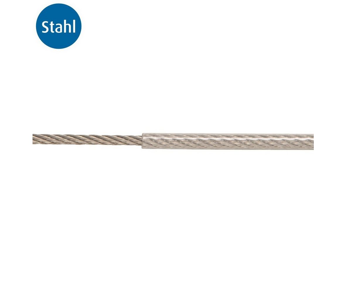 Aco Conacord Drahtseil 5mm x 1m Material: Stahl PVC Seil von Aco