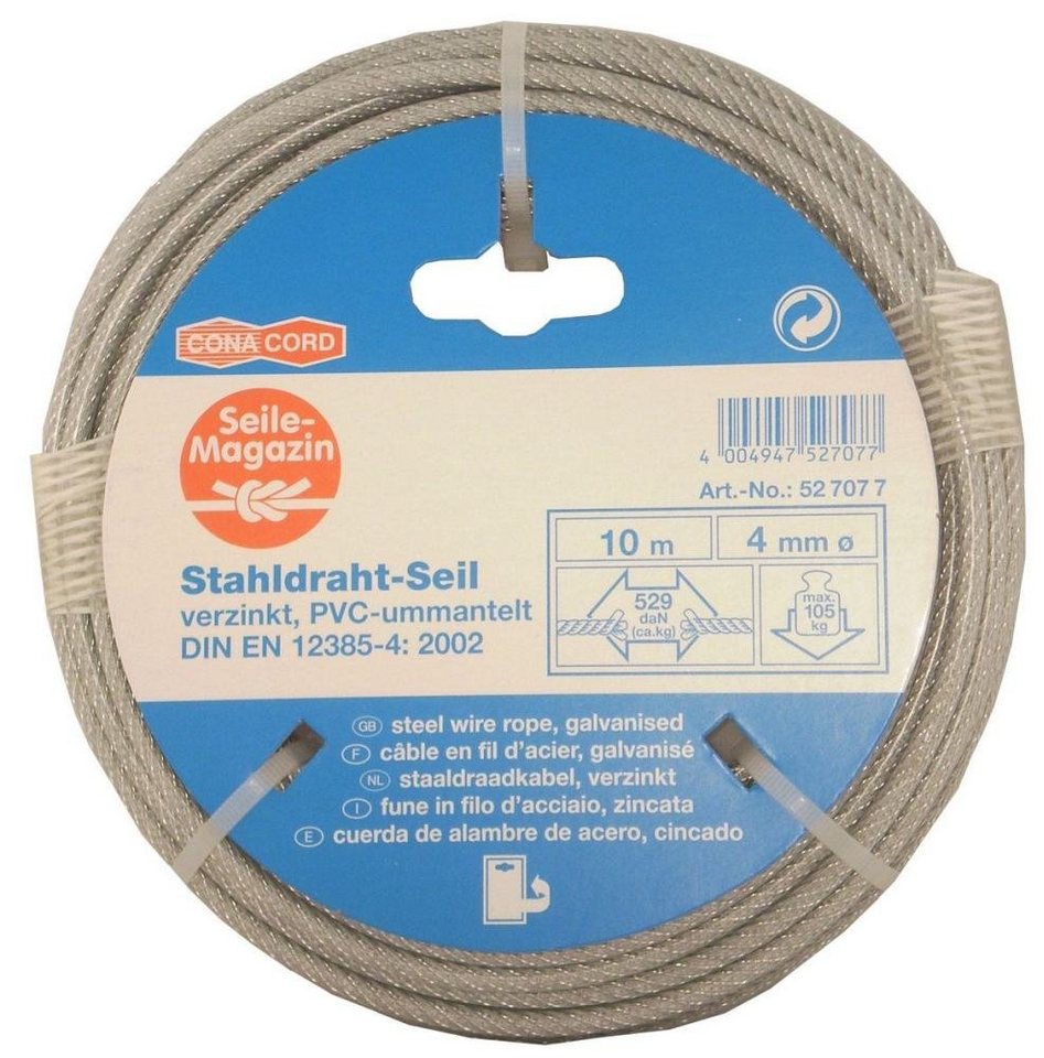 Aco Conacord Drahtseil Ø 4 mm x 10 m Seil von Aco