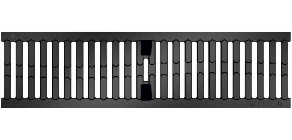 Aco Entwässerungsrinne ACO Gussrost Galaline Heelguard 0,5 m schwarz Aco Entwässerungsrinne ACO Gussrost Galaline Heelguard 0,5 m schwarz von Aco