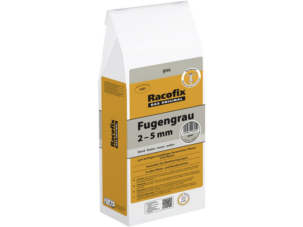 Aco Fugenmörtel Racofix Fugengrau 2 - 5 mm grau 2 kg Aco Fugenmörtel Racofix Fugengrau 2 - 5 mm grau 2 kg von Aco