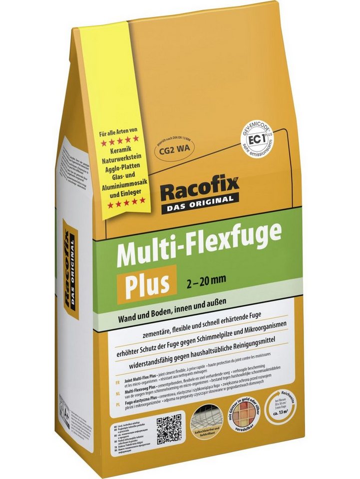 Aco Fugenmörtel Racofix Multi Flexfuge PLUS 2 - 12 mm basalt 4 kg Aco Fugenmörtel Racofix Multi Flexfuge PLUS 2 - 12 mm basalt 4 kg von Aco