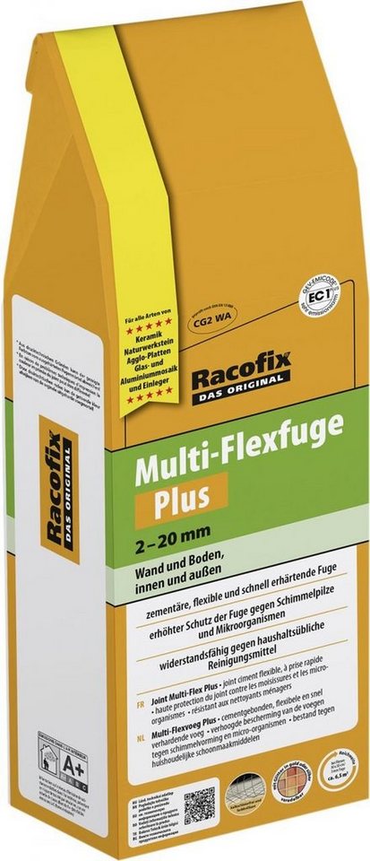 Aco Fugenmörtel Racofix Multi Flexfuge PLUS 2 - 12 mm schwarz 2 kg von Aco