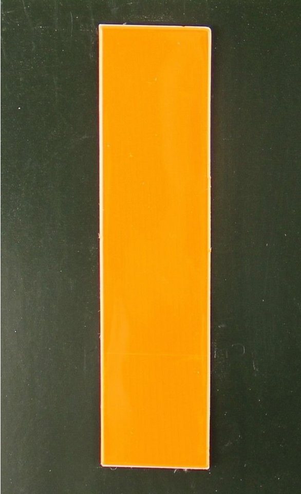 Aco Hausnummer Conacord Reflektierender Klebebuchstabe I orange I von Aco