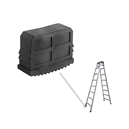 Acogedor Universelle Gummifüße/Leiterfüße, Ersatzgummifüße für Box Section Step & Extension Ladders (2er Pack) von Acogedor