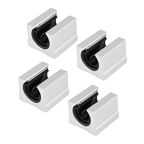 Gleitblock,Linearblock, lineare Blöcke 4pcs sbr20uu öffnen Linear Motion Lager Gleitblock 3D Drucker CNC Teile 20 * 39 * 11mm für CNC-Werkzeugmaschinen, Bearbeitungszentren usw von Acogedor