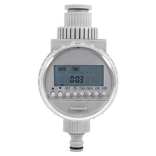 Solar Bewässerung Timer, Acogedor Elektronische Wasser Timer Solarbetriebene automatische Bewässerung Timer Bewässerungssteuerung, LCD Digital Bewässerung Timer für Garten von Acogedor