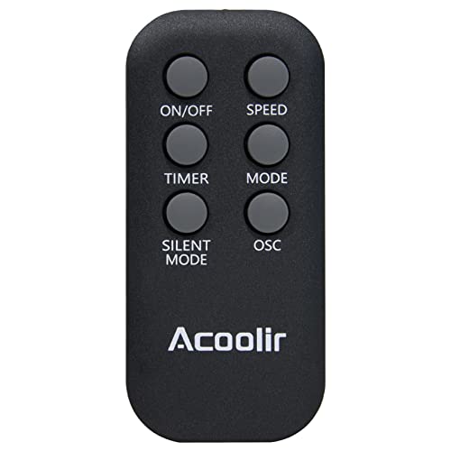 Acoolir Turmventilator - Fernbedienung - Geeignet für TF-3605R und TF-2902R von Acoolir