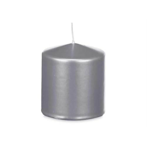 Acorde Silberne Kerze 9 x 10 x 9 cm (12 Stück) von Acorde