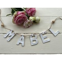 Personalisierte Ton Namen Wimpelkette/Kinderzimmer Dekoration Hochzeit Kind Schlafzimmer Dekor Festlichkeit Wandbehang - Alles Handgemacht Personalisierte Ton Namen Wimpelkette/Kinderzimmer Dekoration Hochzeit Kind Schlafzimmer Dekor Festlichkeit Wandbehang - Alles Handgemacht von AcornStationery