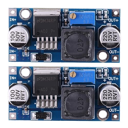 2 Stück DC DC Einstellbare Step-Down-Stromversorgungsmodule Abwärtswandler 3,2 V ~ 35 V auf 1,25 V ~ 35 V 3 A. Merkmale: Abwärtswandlermodul. Wird für die Spannung verwendet. von Acouto