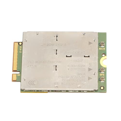 4G-Modul EM7565 1104207 PCI Expr M.2 Cat 12 Hochgeschwindigkeits-4G-LTE-Karte für NGFF M.2-Schnittstelle Laptop LTE Betreibt 24 LTE mit Träger- und Management- von Acouto